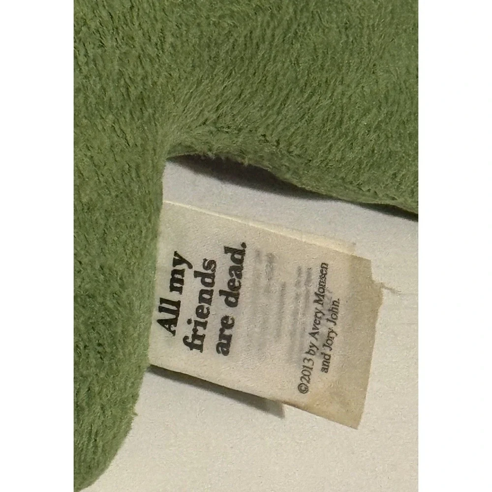 Ripple Junction All My Friends Are Dead Green Dinosaur Plush Discontinued Rare